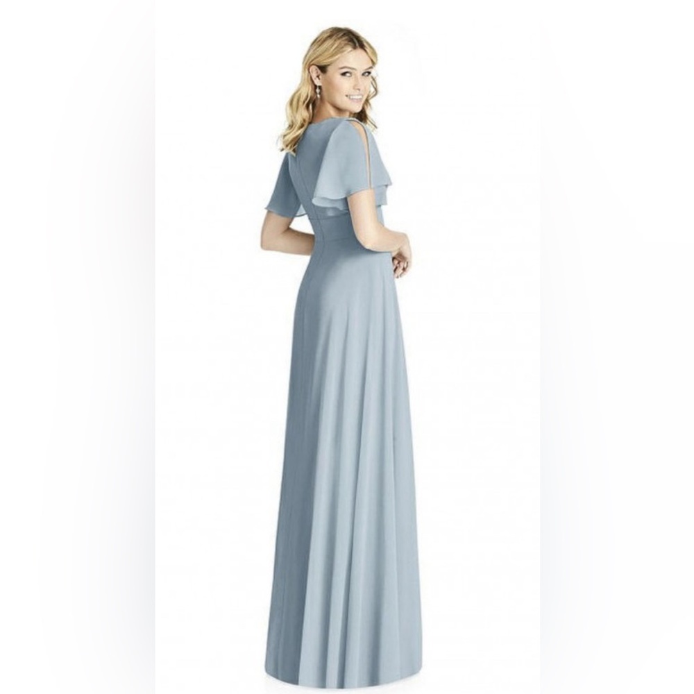 Ball gown or bridesmaid dress. Dessy Social 8188 dress. Never been opened.